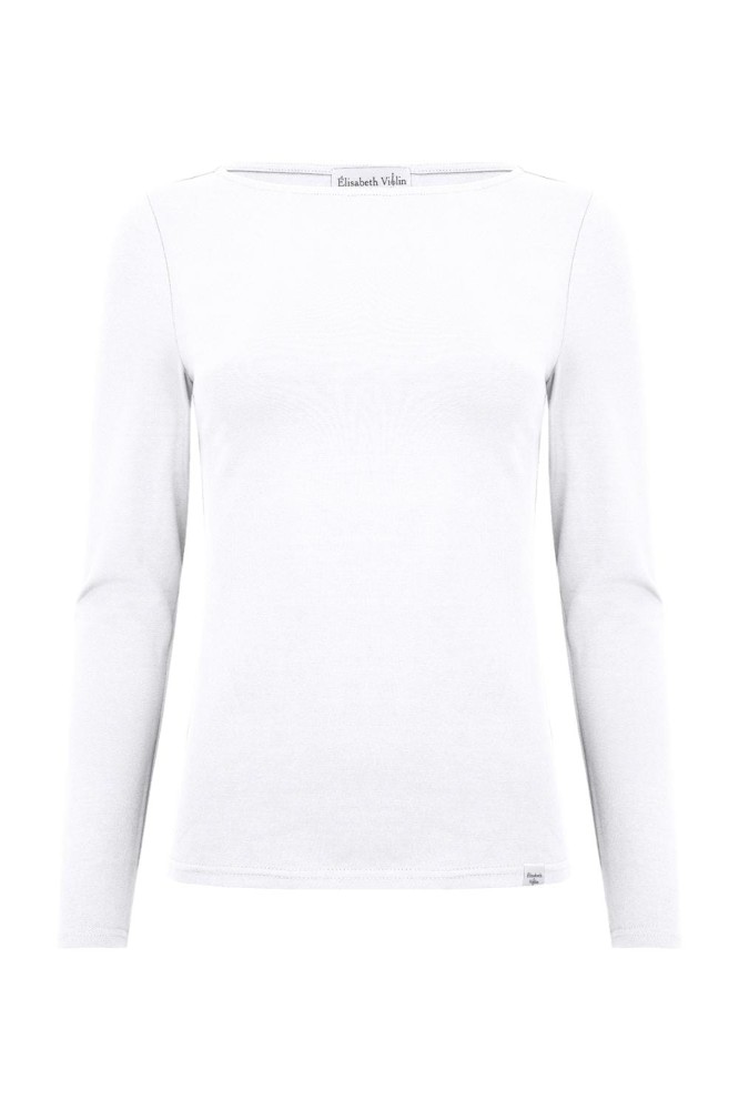 LÉA z długimi rękawami Brilliant White przód.jpg
