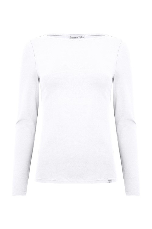 LÉA z długimi rękawami Brilliant White przód.jpg