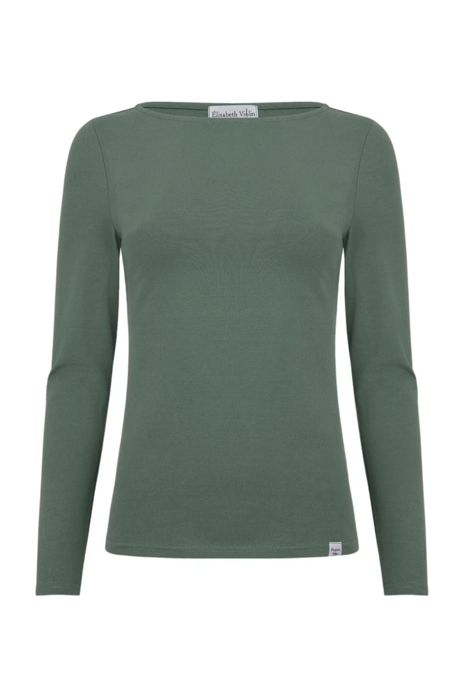 LÉA z długimi rękawami Balsam Green przód.jpg