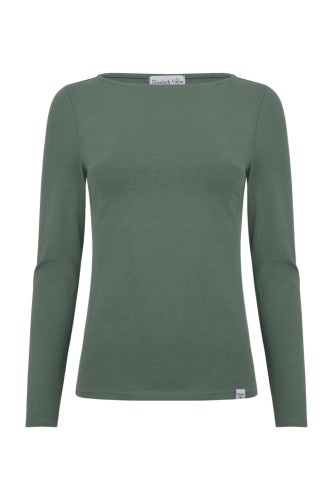 LÉA z długimi rękawami Balsam Green przód.jpg