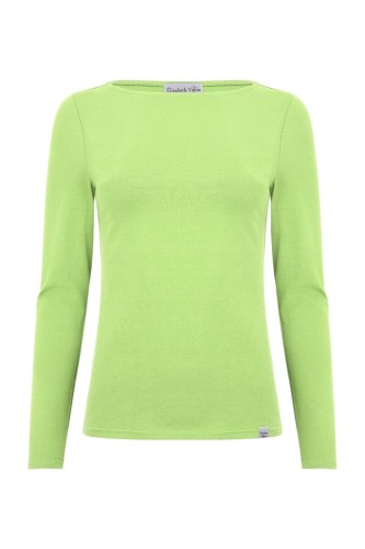 LÉA z długimi rękawami Sap Green przód.jpg