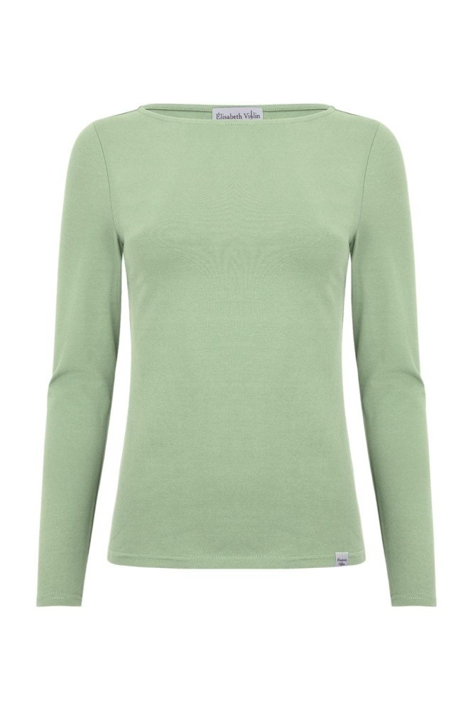 LÉA z długimi rękawami Iceberg Green przód.jpg