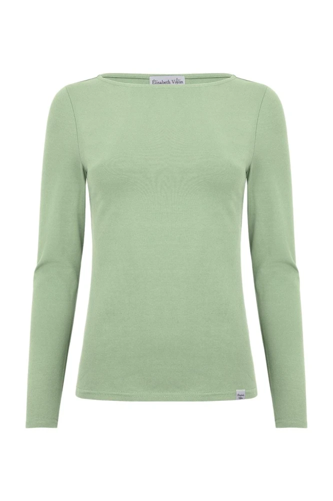LÉA z długimi rękawami Iceberg Green przód.jpg
