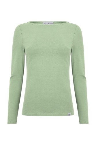 LÉA z długimi rękawami Iceberg Green przód.jpg