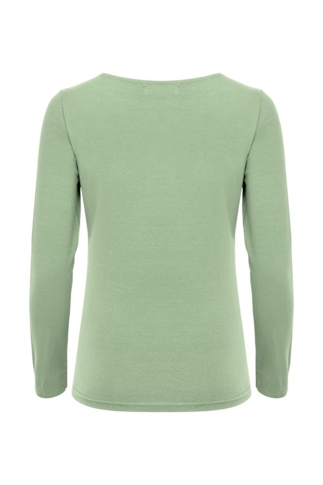LÉA z długimi rękawami Iceberg Green tył.jpg