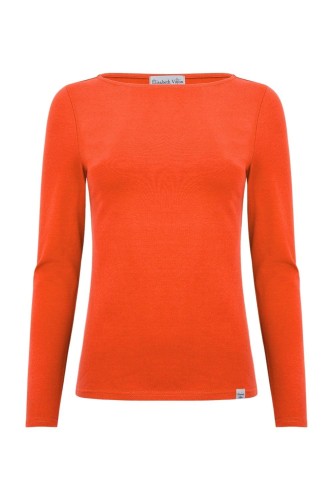 LÉA z długimi rękawami Flame Scarlet przód.jpg