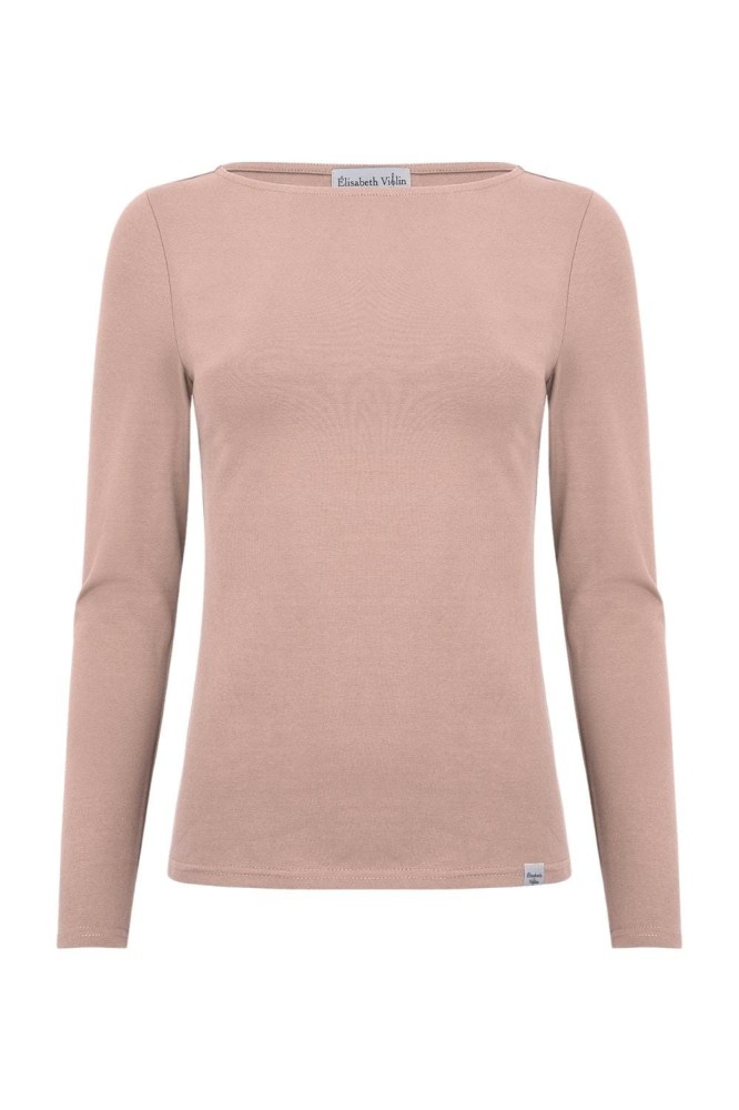 LÉA z długimi rękawami Warm Taupe przód.jpg