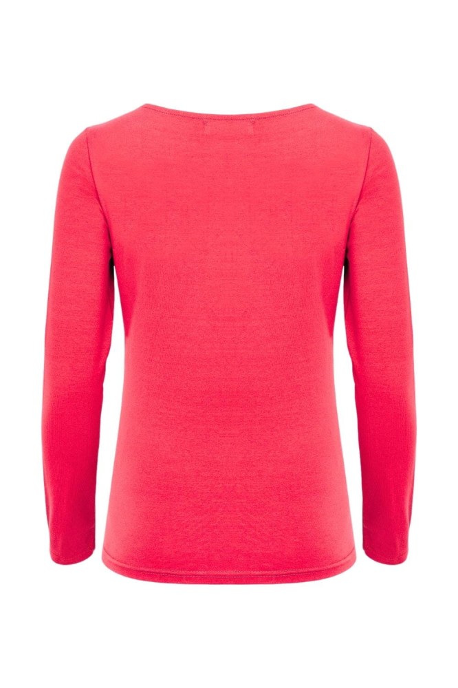 LÉA z długimi rękawami Rouge Red tył.jpg
