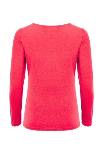 LÉA z długimi rękawami Rouge Red tył.jpg