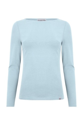 LÉA z długimi rękawami Sterling Blue przód.jpg