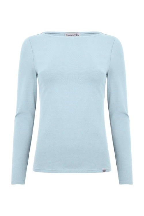 LÉA z długimi rękawami Sterling Blue przód.jpg