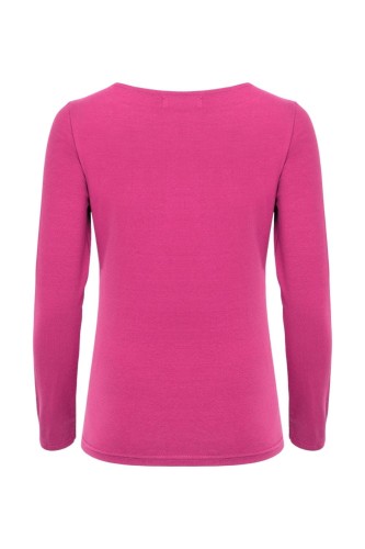 LÉA z długimi rękawami Fuchsia Rose tył.jpg