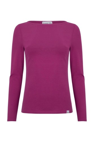 LÉA z długimi rękawami Raspberry Radiance przód.jpg