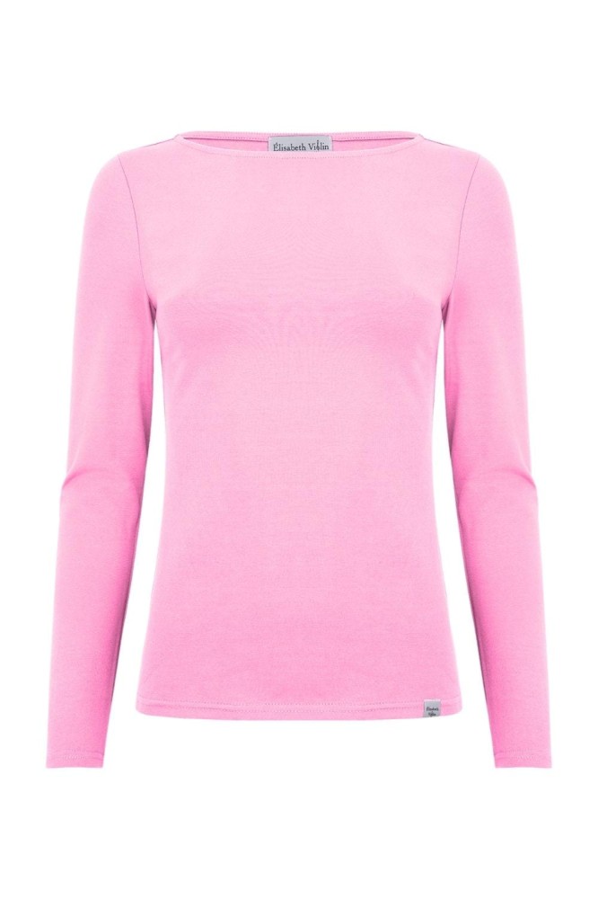 LÉA z długimi rękawami Sea Pink przód.jpg