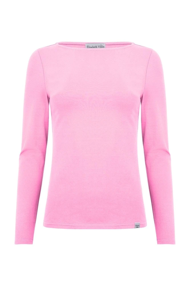 LÉA z długimi rękawami Sea Pink przód.jpg