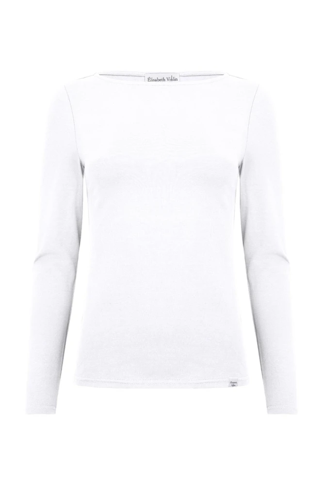 LÉA z długimi rękawami Brilliant White przód.jpg