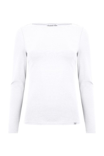 LÉA z długimi rękawami Brilliant White przód.jpg