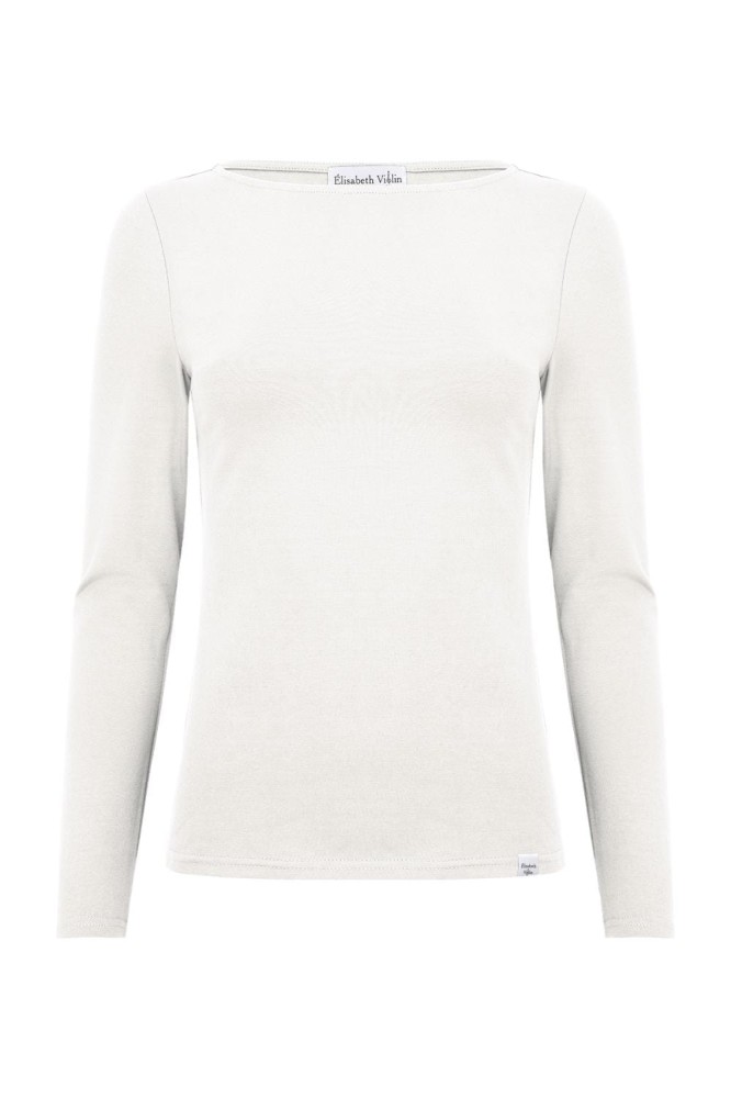 LÉA z długimi rękawami Star White przód.jpg