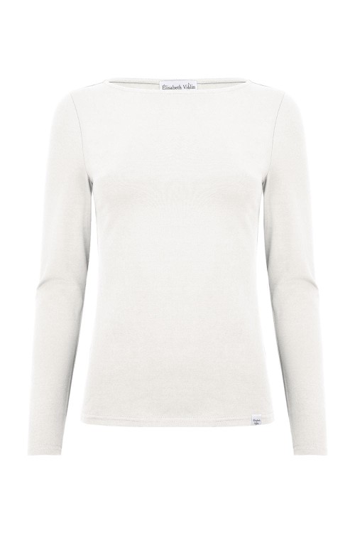 LÉA z długimi rękawami Star White przód.jpg