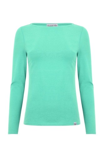 LÉA z długimi rękawami Pool Blue przód.jpg