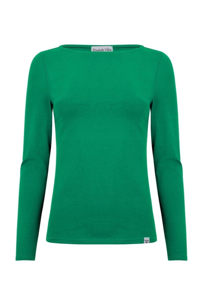 LÉA z długimi rękawami Deep Green przód.jpg