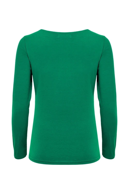 LÉA z długimi rękawami Deep Green tył.jpg