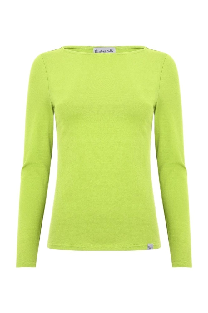 LÉA z długimi rękawami Green Glow przód.jpg