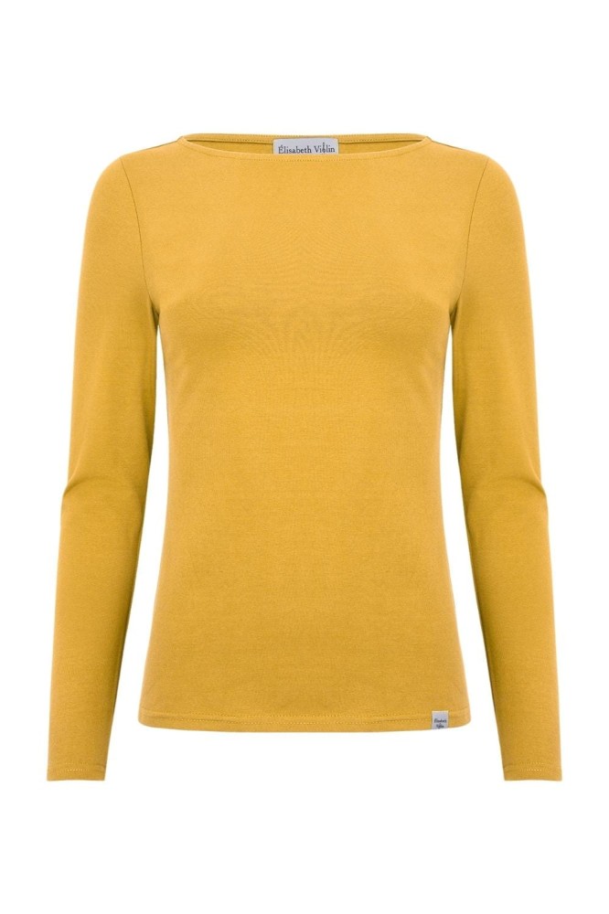 LÉA z długimi rękawami Mineral Yellow przód.jpg
