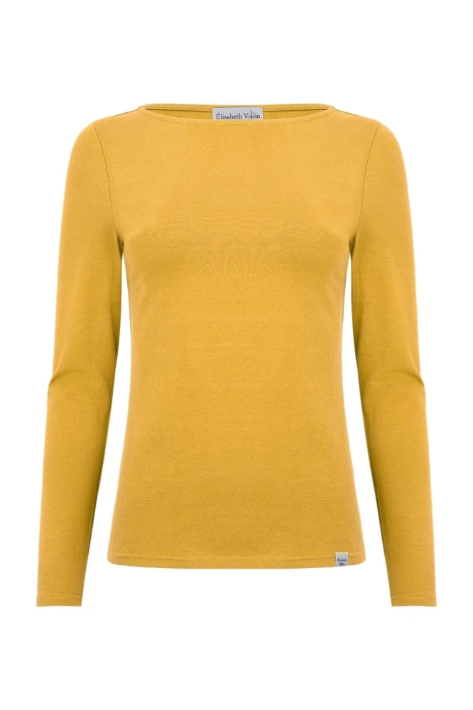 LÉA z długimi rękawami Mineral Yellow przód.jpg
