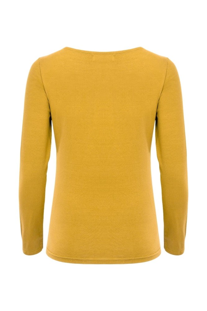 LÉA z długimi rękawami Mineral Yellow tył.jpg
