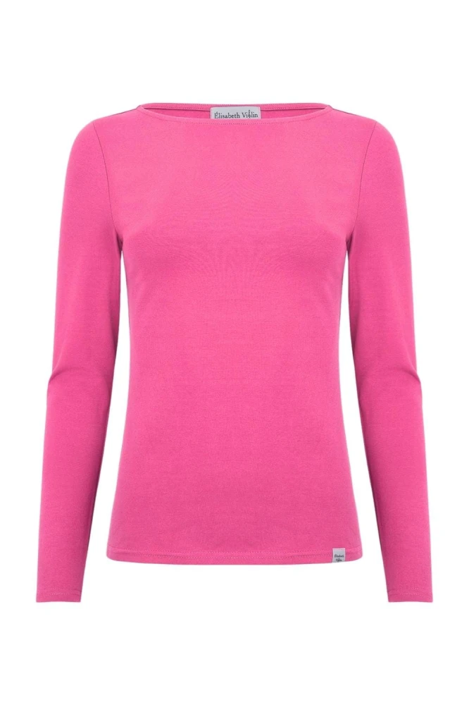 LÉA z długimi rękawami Shocking Pink przód.jpg