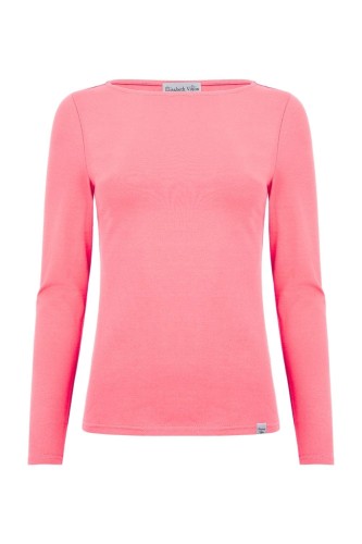 LÉA z długimi rękawami Geranium Pink przód.jpg