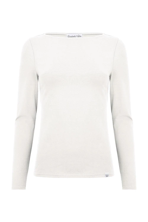 LÉA z długimi rękawami Star White przód.jpg