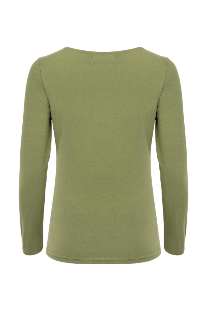 LÉA z długimi rękawami Oil Green tył.jpg