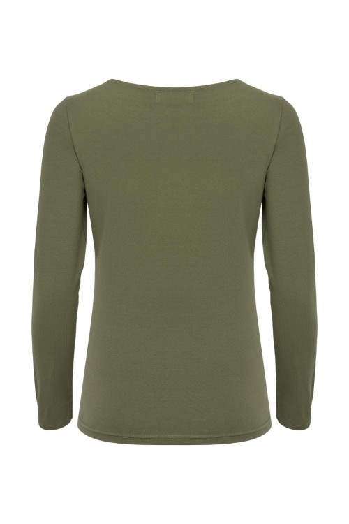 LÉA z długimi rękawami Dusty Olive tył.jpg