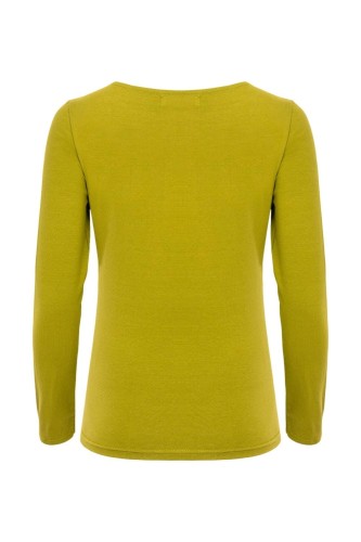 LÉA z długimi rękawami Golden Olive tył.jpg