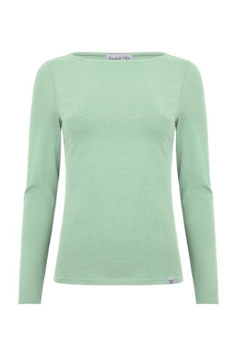 LÉA z długimi rękawami Grayed Jade przód.jpg