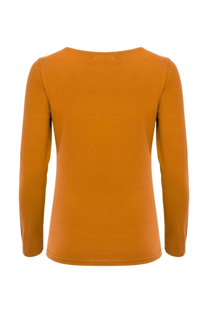LÉA z długimi rękawami Golden Ochre tył.jpg