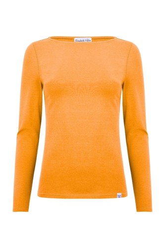 LÉA z długimi rękawami Blazing Orange przód.jpg