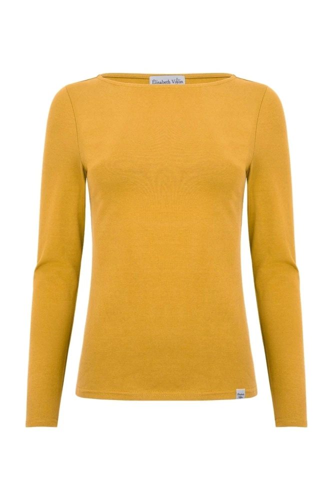 LÉA z długimi rękawami Bright Gold przód.jpg