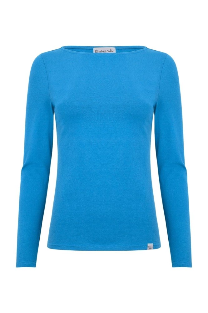 LÉA z długimi rękawami Swedish Blue przód.jpg
