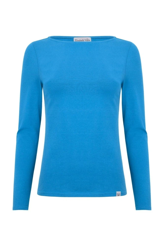 LÉA z długimi rękawami Swedish Blue przód.jpg