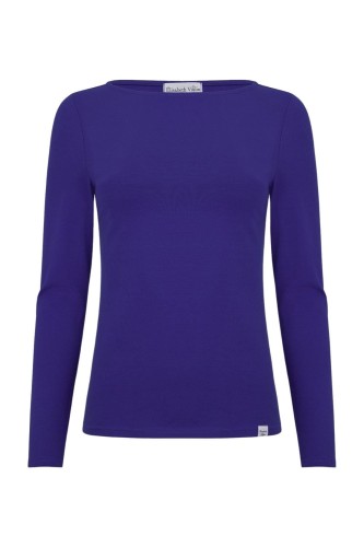 LÉA z długimi rękawami Clematis Blue przód.jpg