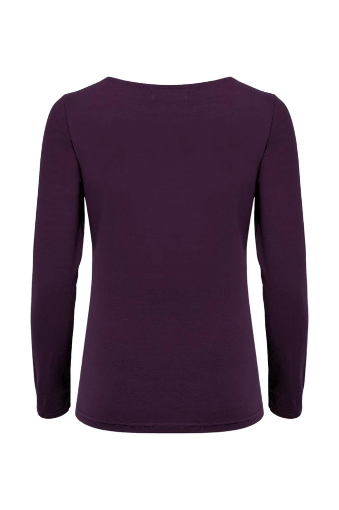 LÉA z długimi rękawami Plum Purple tył.jpg