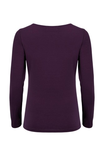 LÉA z długimi rękawami Plum Purple tył.jpg