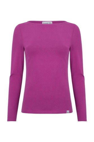 LÉA z długimi rękawami Festival Fuchsia przód.jpg