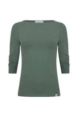 LÉA z rękawami 3:4 Balsam Green przód.jpg