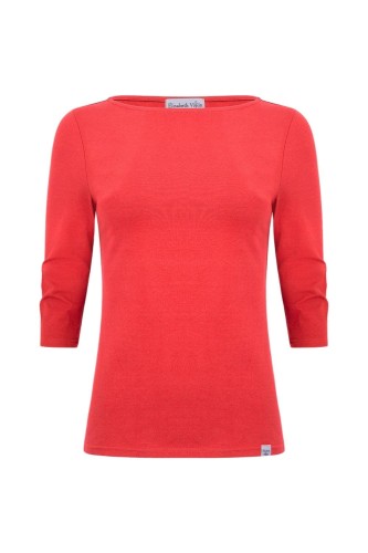 LÉA z rękawami 3:4 Cayenne przód.jpg