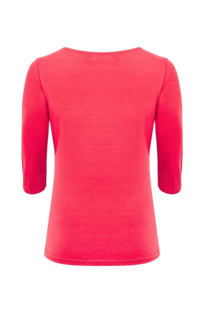 LÉA z rękawami 3:4 Rouge Red tył.jpg