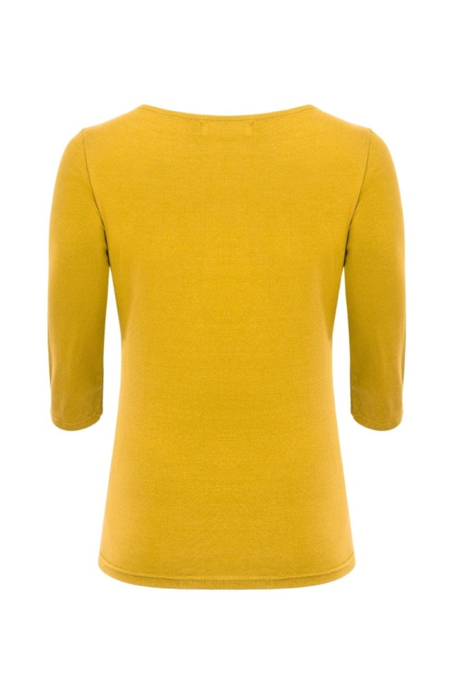 LÉA z rękawami 3:4 Honey tył.jpg